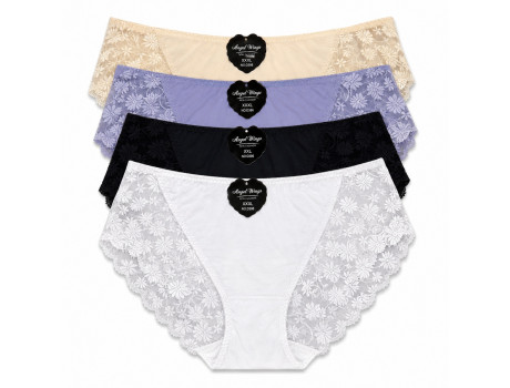  Трусы женские кружевные Angel Wings D386