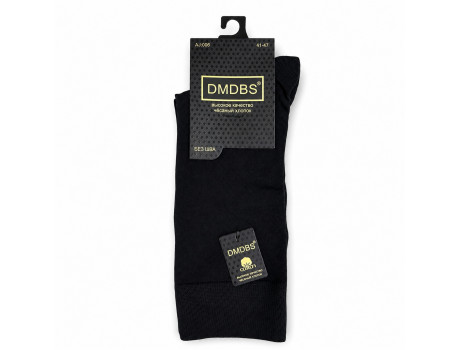 Носки мужские высокие DMDBS AJ006 черные-1