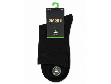 Носки мужские Dmdbs классика шелк черные AJ-812-1