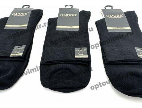 Носки мужские Dmdbs классические хлопковые черные АЕ008-1