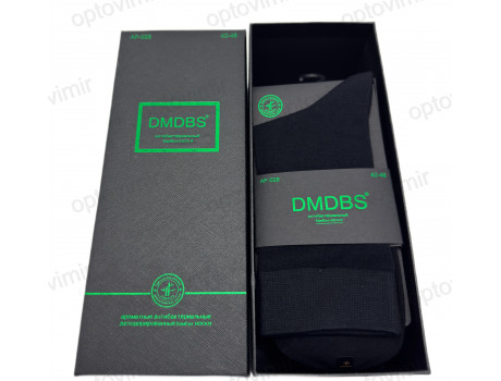 Носки мужские Dmdbs классические в коробке бамбук черные AF-028-1