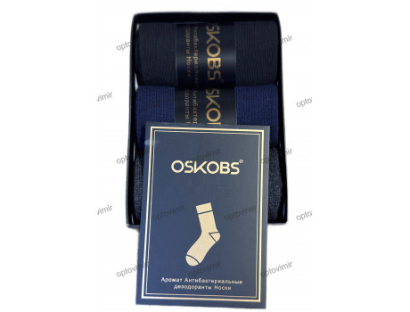 Носки мужские OSKO хлопковые ассорти в коробке 3 пары В115-1
