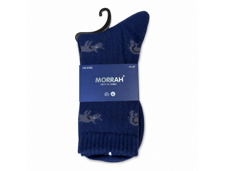  Мужские шерстяные носки MORRAH НА-5782 с принтами-2
