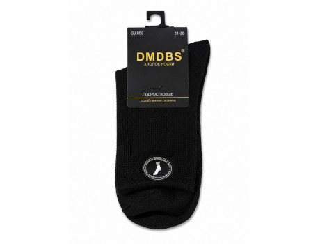 Носки подростковые Dmdbs мальчики черные CJ050-1