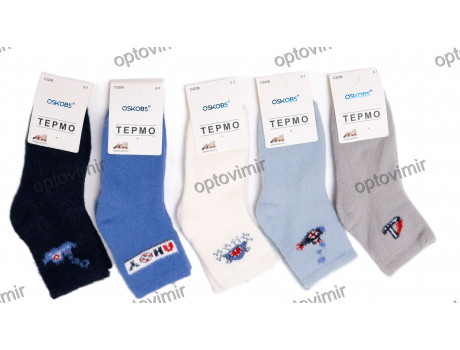Носки детские OSKO пушистые из фланели С3208