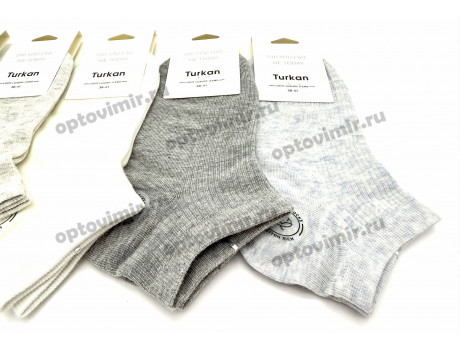 Носки женские Turkan однотонные тонкие 0148-1