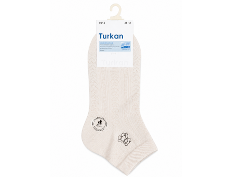 Женские хлопковые носки Turkan с мишками 0343-2