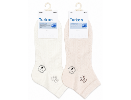Женские хлопковые носки Turkan с мишками 0343-1