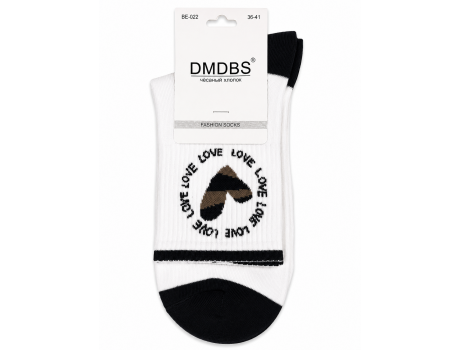 Женские носки DMDBS В2308 с принтами мишек, полосками и горохом-1