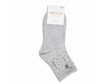 Женские носки Syltan 2394 со звездой и люрексом-1