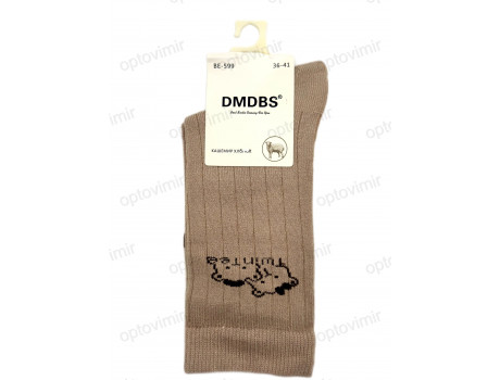 Носки женские Dmdbs кашемировые мишки ВЕ599-1